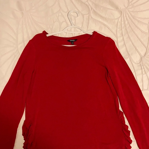 Red longe sleeve shirt! - Picture 1 of 3
